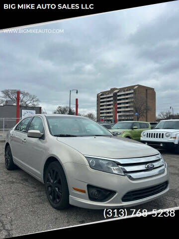 2010 Ford Fusion for sale at BIG MIKE AUTO SALES LLC in Lincoln Park MI