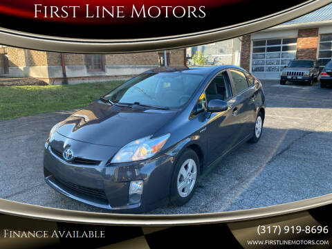 2010 Toyota Prius for sale at First Line Motors in Brownsburg IN