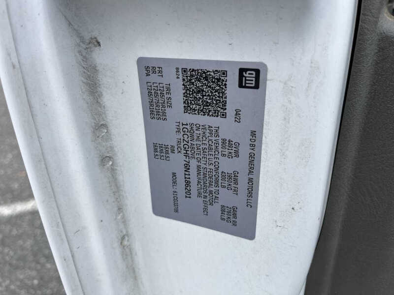 2022 Chevrolet Express 3500