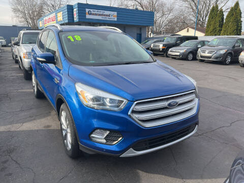 2018 Ford Escape for sale at Lee's Auto Sales in Garden City MI
