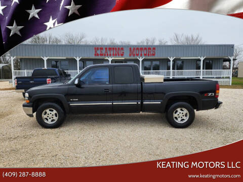 2002 Chevrolet Silverado 1500 for sale at KEATING MOTORS LLC in Sour Lake TX