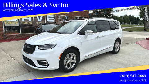 2022 Chrysler Pacifica for sale at Billings Sales & Svc Inc in Clyde OH