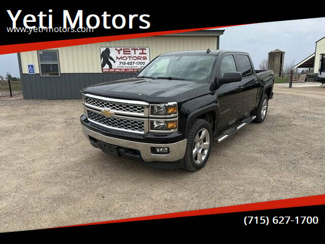 2014 Chevrolet Silverado 1500 for sale at Yeti Motors in Deerbrook WI
