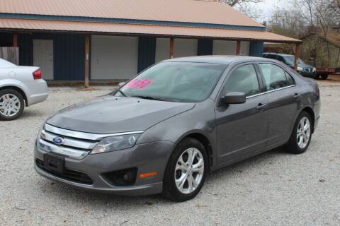 2012 Ford Fusion for sale at Bailey & Sons Motor Co in Lyndon KS