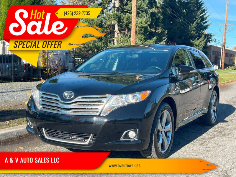 2015 Toyota Venza for sale at A & V AUTO SALES LLC in Marysville WA