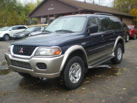 2001 Mitsubishi Montero Sport for sale at Automotive Group LLC in Detroit MI