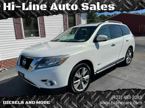2014 Nissan Pathfinder Hybrid for sale at Hi-Line Auto Sales in Athens TN