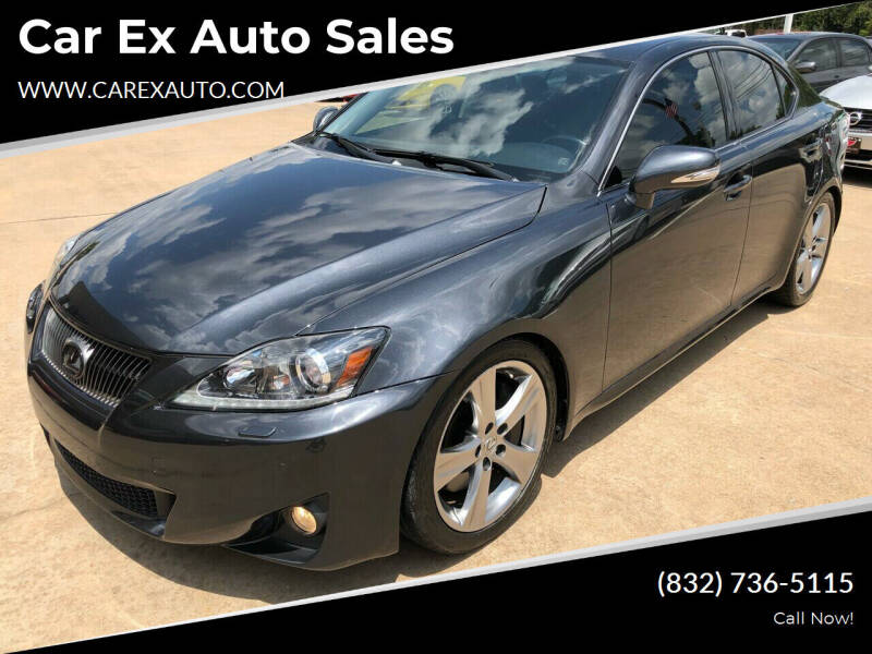 2011 Lexus IS 350 for sale at Car Ex Auto Sales in Houston TX