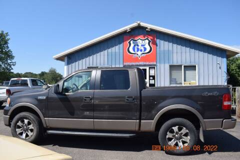 2006 Ford F-150 for sale at Route 65 Sales in Mora MN