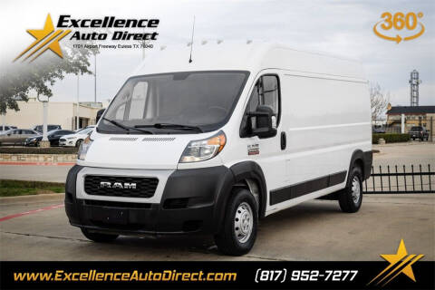 2021 RAM ProMaster for sale at Excellence Auto Direct in Euless TX