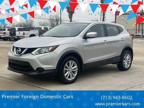 2017 Nissan Rogue Sport for sale at Premier Foreign Domestic Cars in Houston TX