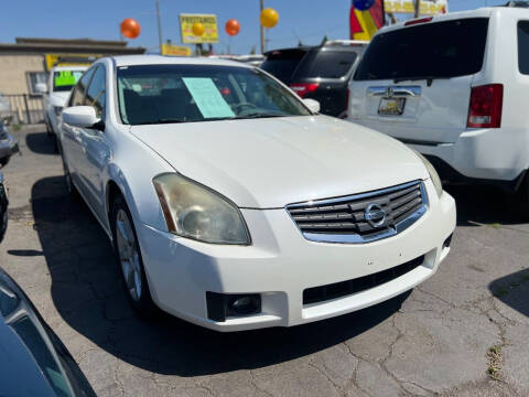 2008 Nissan Maxima for sale at CROWN AUTO INC, in South Gate CA