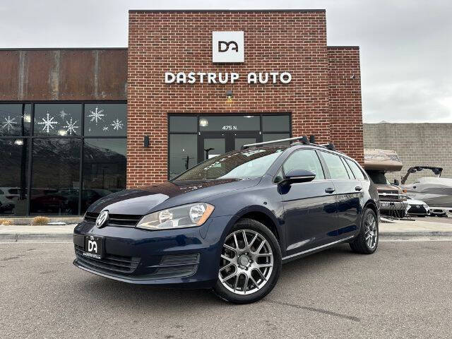 2015 Volkswagen Golf SportWagen for sale at Dastrup Auto in Lindon UT