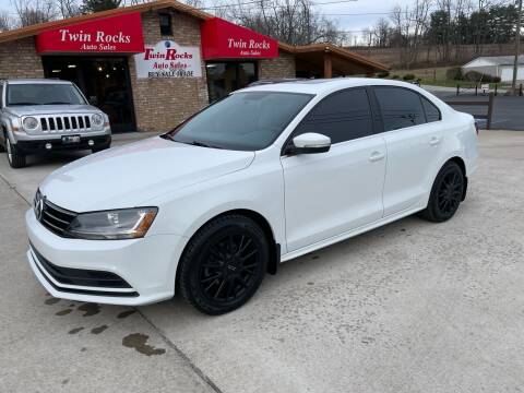 2017 Volkswagen Jetta for sale at Twin Rocks Auto Sales LLC in Uniontown PA