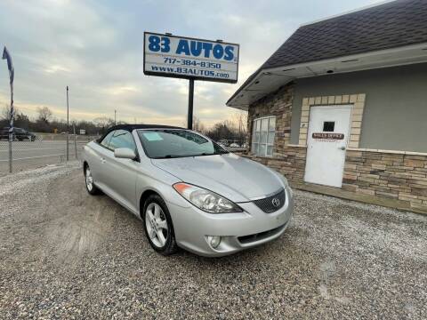 2005 Toyota Camry Solara for sale at 83 Autos in York PA