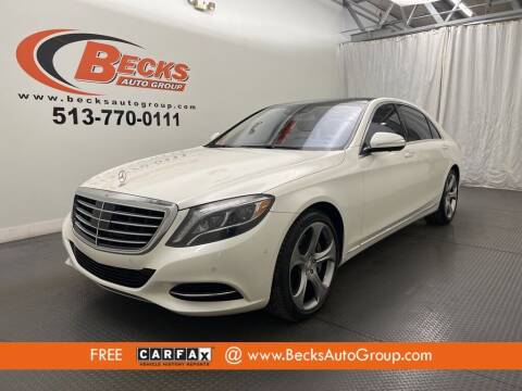 2015 Mercedes-Benz S-Class for sale at Becks Auto Group in Mason OH