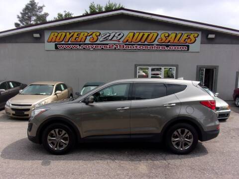 2013 Hyundai Santa Fe Sport for sale at ROYERS 219 AUTO SALES in Dubois PA