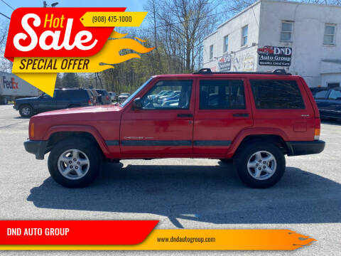 2000 Jeep Cherokee for sale at DND AUTO GROUP in Belvidere NJ