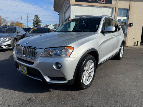 2014 BMW X3 for sale at ADAM AUTO AGENCY in Rensselaer NY