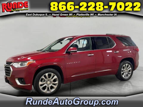 2018 Chevrolet Traverse for sale at Runde PreDriven in Hazel Green WI