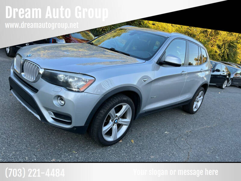 2017 BMW X3 for sale at Dream Auto Group in Dumfries VA