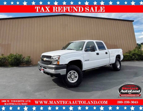 2005 Chevrolet Silverado 2500HD for sale at Manteca Auto Land in Manteca CA
