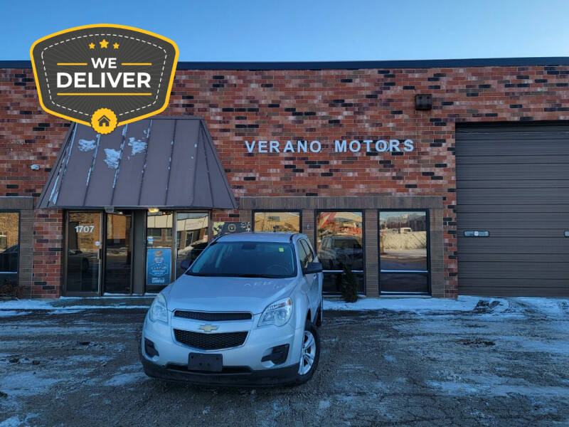 2012 Chevrolet Equinox for sale at Verano Motors in Addison IL