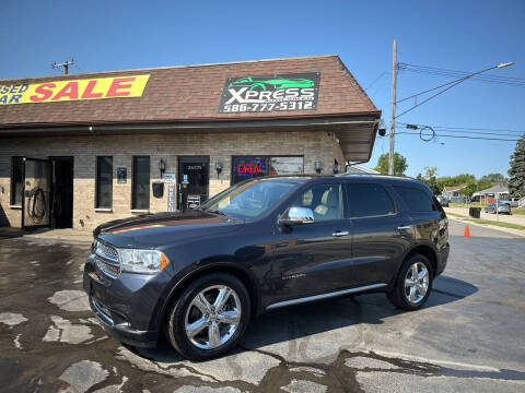 2012 Dodge Durango for sale at Xpress Auto Sales in Roseville MI