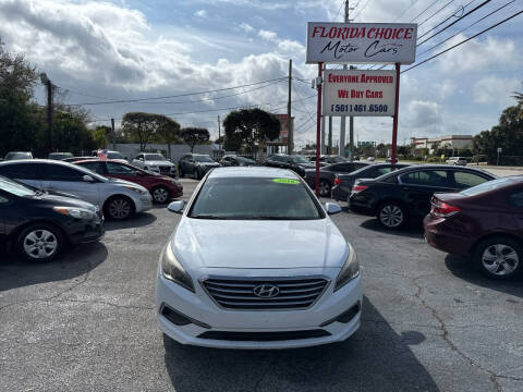 2016 Hyundai Sonata for sale at Florida Choice Motorcars in West Palm Beach FL