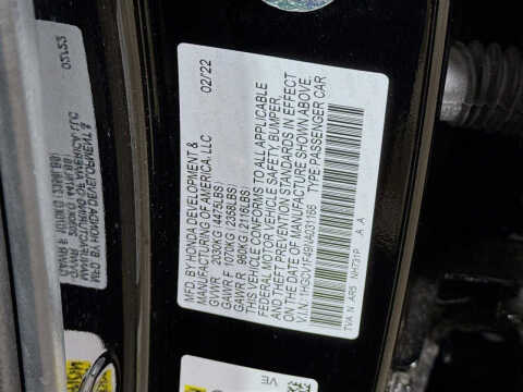 2022 Honda Accord Sport Special Edition