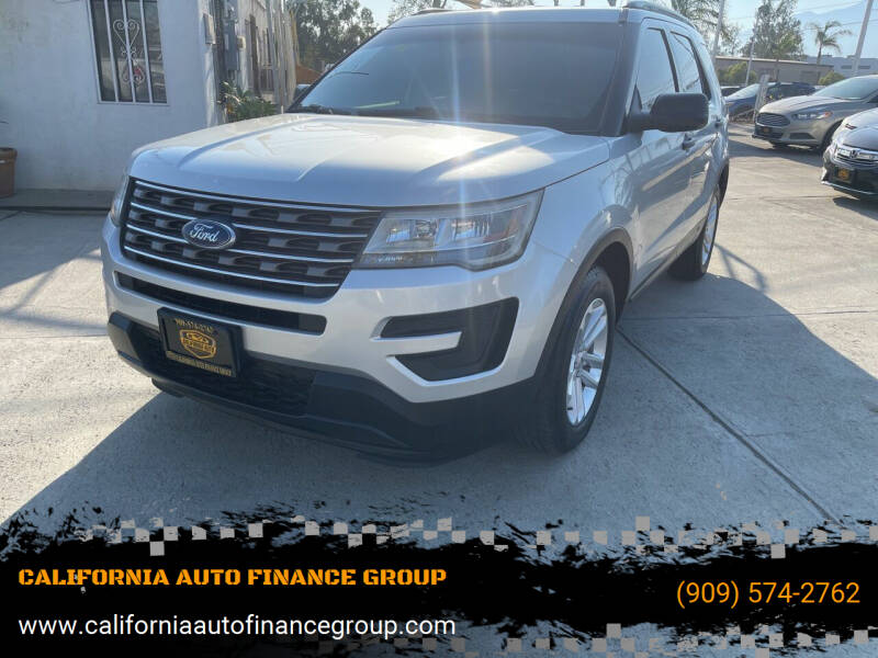 2016 Ford Explorer for sale at CALIFORNIA AUTO FINANCE GROUP in Fontana CA