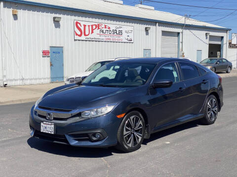 2016 Honda Civic for sale at SUPER AUTO SALES STOCKTON in Stockton CA