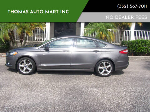 2013 Ford Fusion for sale at Thomas Auto Mart Inc in Dade City FL