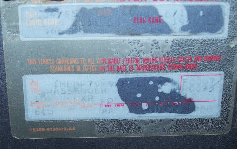 1985 Mercury Capri RS