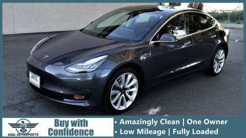 2019 Tesla Model 3 for sale at ASAL AUTOSPORTS in Corona CA