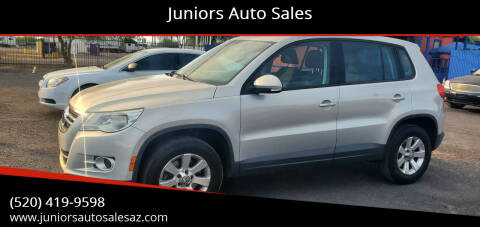 2010 Volkswagen Tiguan for sale at Juniors Auto Sales in Tucson AZ