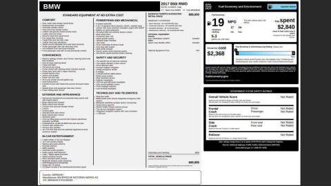 2017 BMW 6 Series 650i
