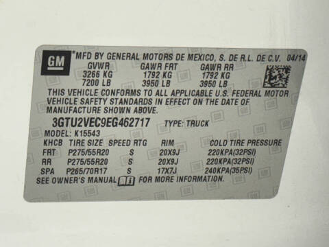 2014 GMC Sierra 1500 SLT