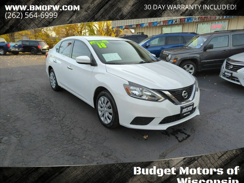 2018 Nissan Sentra for sale at Budget Motors of Wisconsin in Racine WI