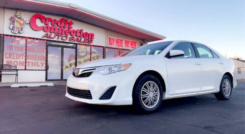 2012 Toyota Camry for sale at Credit Connection Auto Sales in Midwest City OK