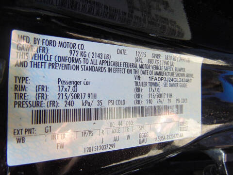 2016 Ford Focus Titanium