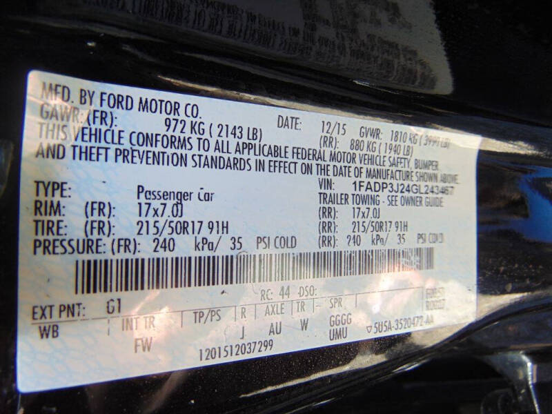 2016 Ford Focus Titanium