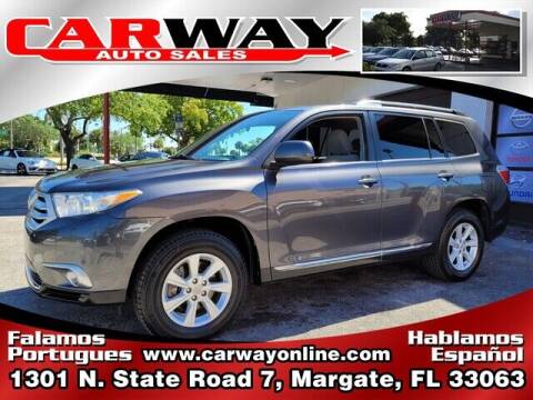 2011 Toyota Highlander for sale at CARWAY Auto Sales in Margate FL