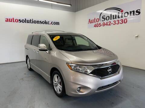 2012 Nissan Quest for sale at Auto Solutions in Warr Acres OK