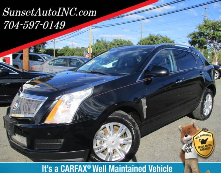 2011 Cadillac SRX for sale at Sunset Auto in Charlotte NC