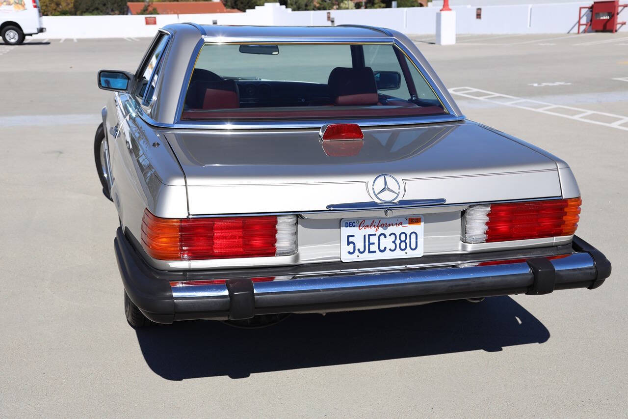 1986 Mercedes-Benz 560-Class for sale at DE AUTOS INC in San Juan Capistrano, CA