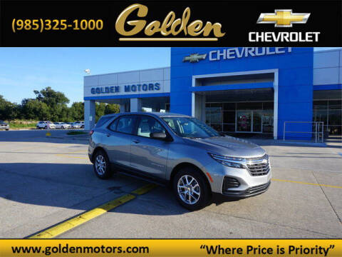 2024 Chevrolet Equinox for sale at GOLDEN MOTORS in Cut Off LA