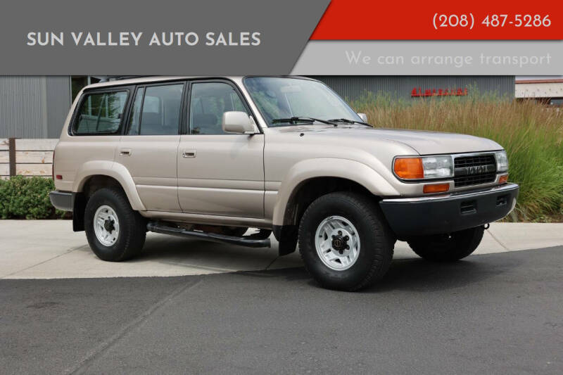 1991 Toyota Land Cruiser for sale at Sun Valley Auto Sales in Hailey ID