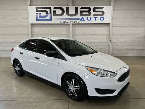2017 Ford Focus for sale at DUBS AUTO LLC in Clearfield UT