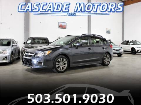 2014 Subaru Impreza for sale at Cascade Motors in Portland OR